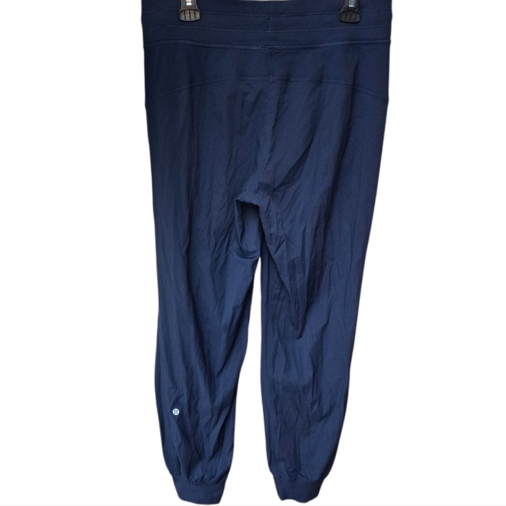 Lululemon Dance Studio Jogger Full Length Size 10 Navy - Picture 3 of 14